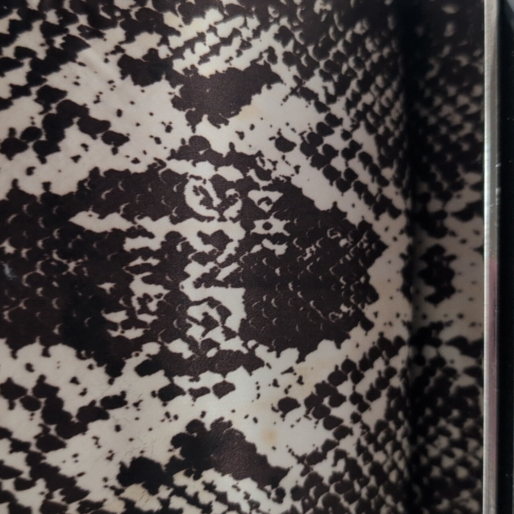 Henri Bendel Python Print Nylon, Satin, Leather C… - image 13